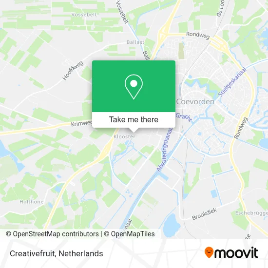 Creativefruit map