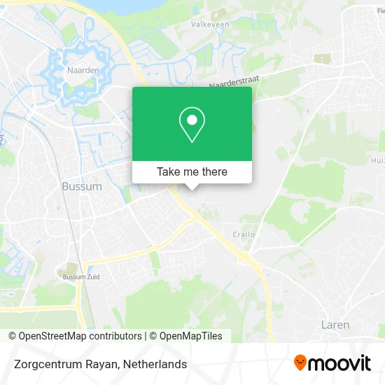 Zorgcentrum Rayan map