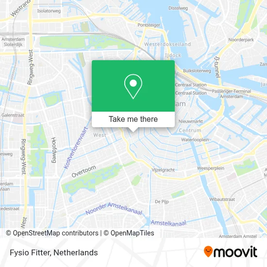Fysio Fitter map