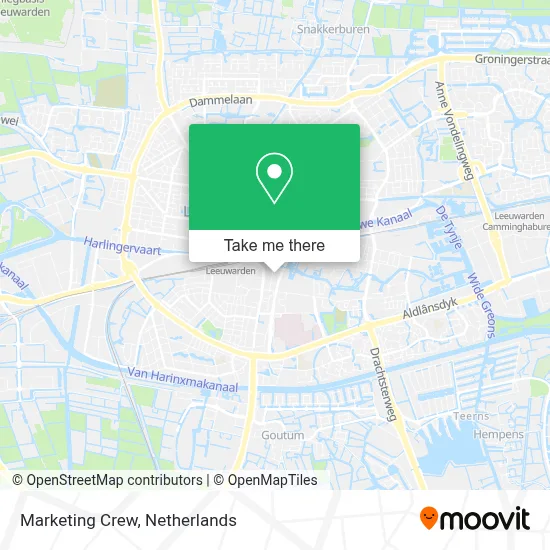 Marketing Crew map