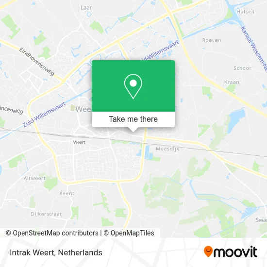 Intrak Weert map