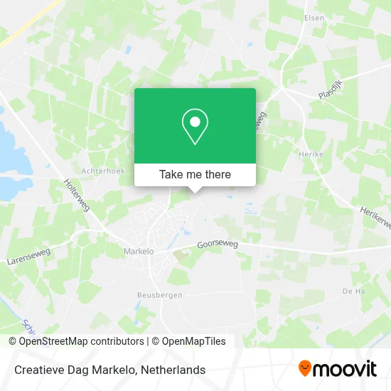 Creatieve Dag Markelo map