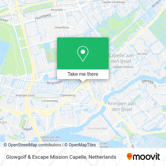 Glowgolf & Escape Mission Capelle map