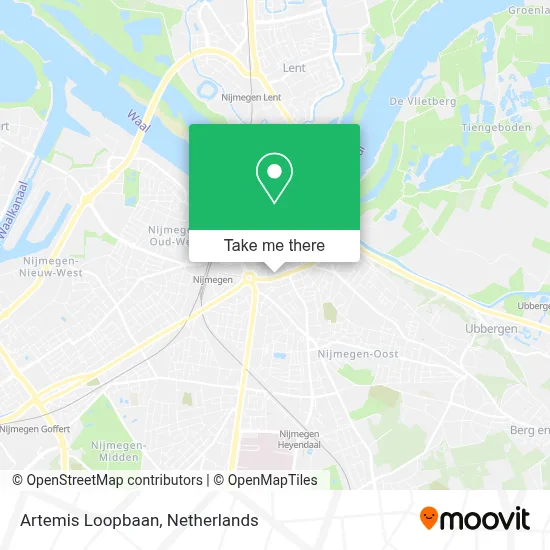 Artemis Loopbaan map