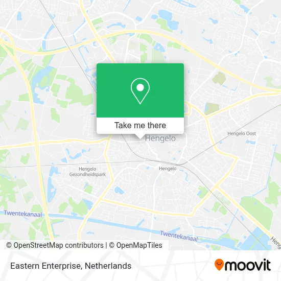 Eastern Enterprise map