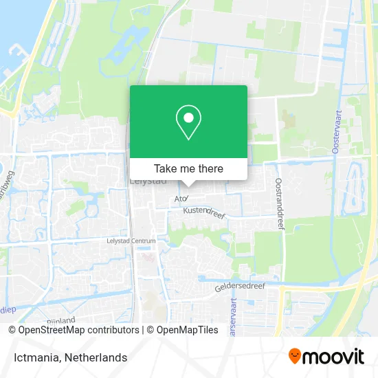 Ictmania map