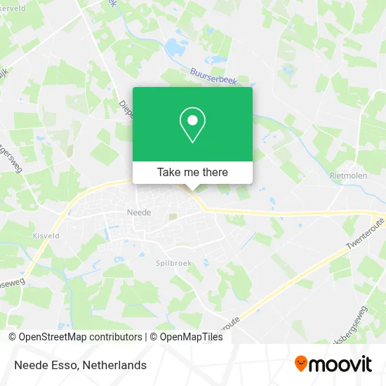 Neede Esso map