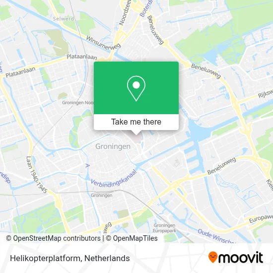 Helikopterplatform map