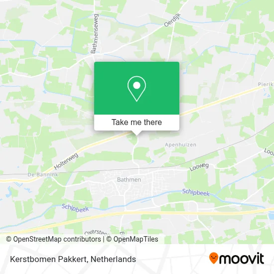 Kerstbomen Pakkert map