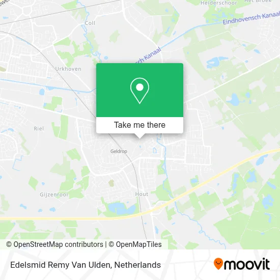 Edelsmid Remy Van Ulden map