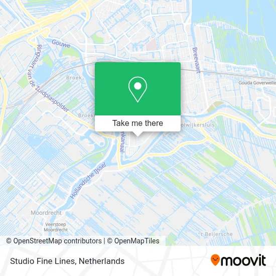 Studio Fine Lines map