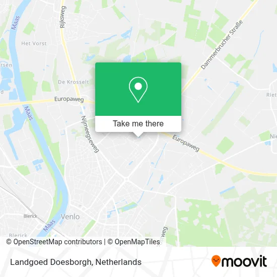 Landgoed Doesborgh map