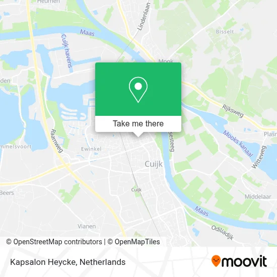 Kapsalon Heycke map