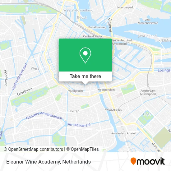Eleanor Wine Academy map