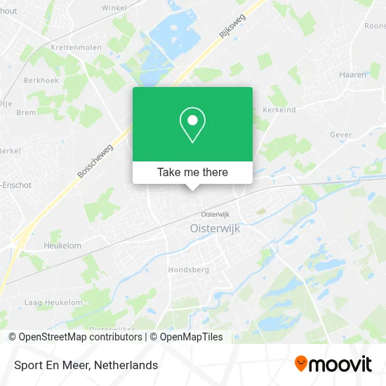 Sport En Meer map