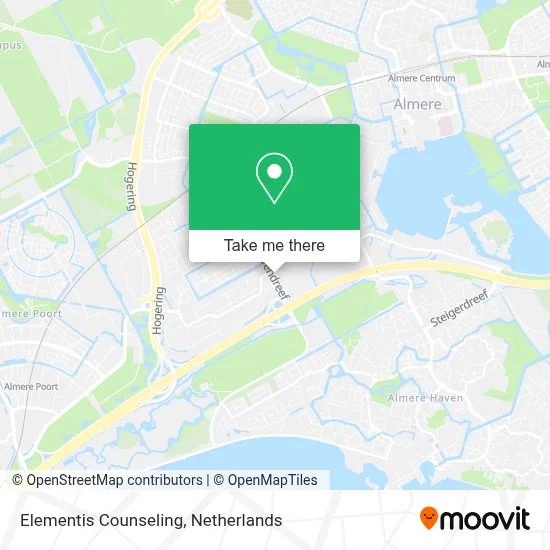 Elementis Counseling map