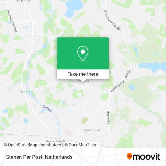 Stenen Per Post map