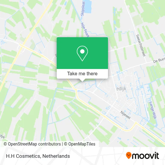 H.H Cosmetics map