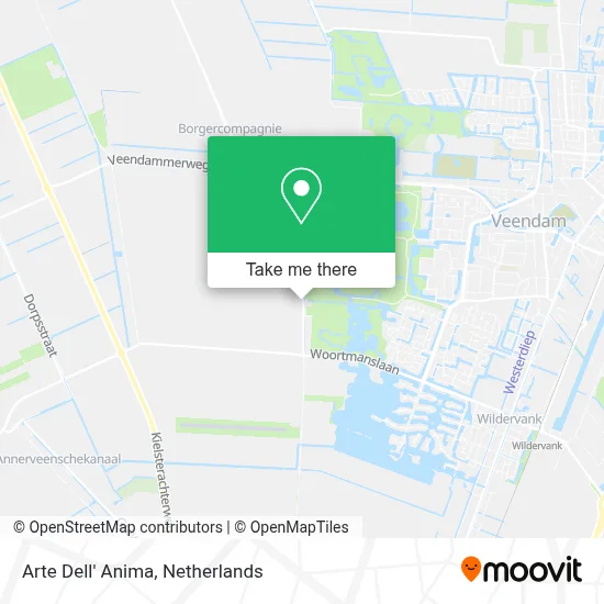 Arte Dell' Anima map