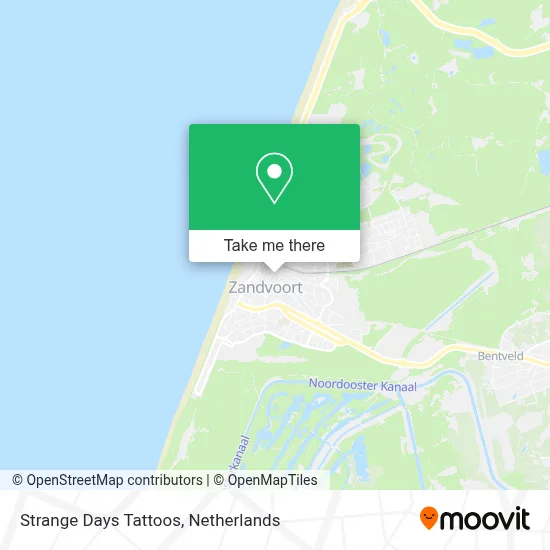 Strange Days Tattoos map