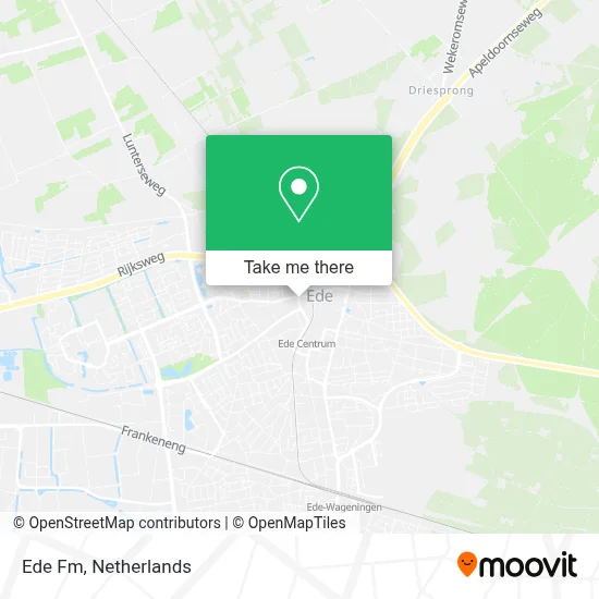 Ede Fm map