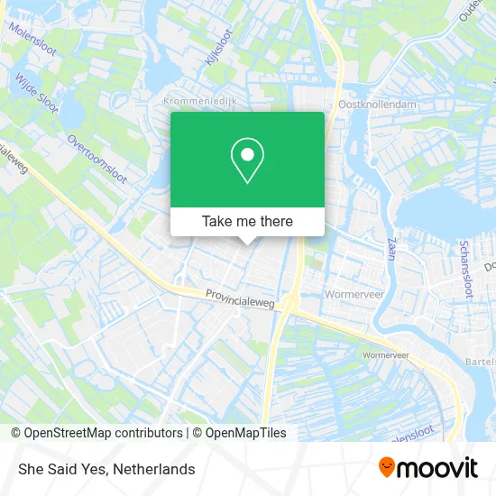 She Said Yes map
