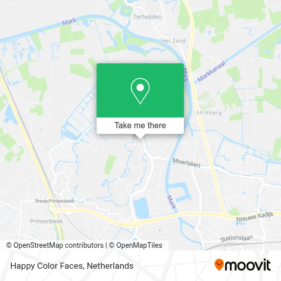 Happy Color Faces map