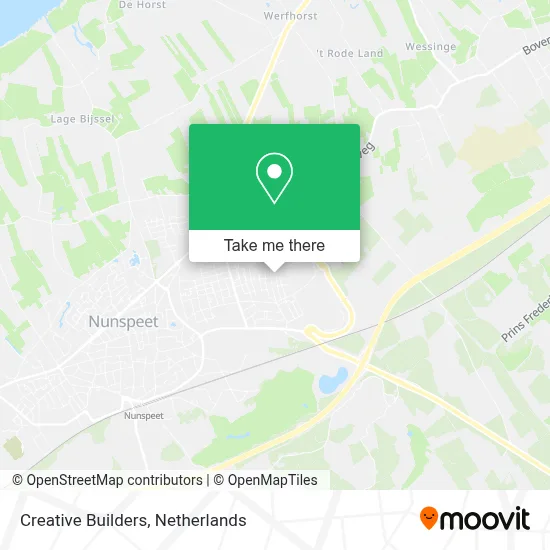 Creative Builders map