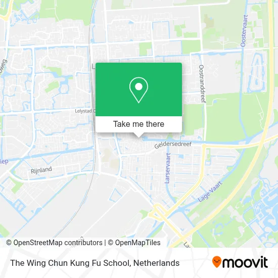 The Wing Chun Kung Fu School map