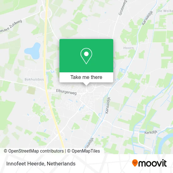 Innofeet Heerde map