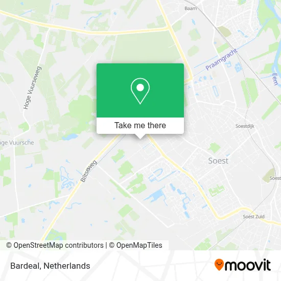 Bardeal map