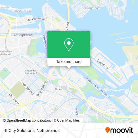 It City Solutions map