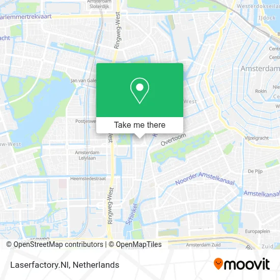 Laserfactory.Nl map