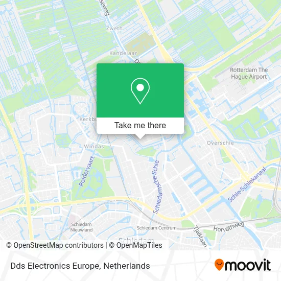 Dds Electronics Europe map