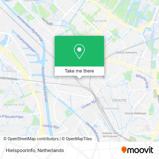 Hielspoorinfo map
