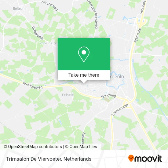 Trimsalon De Viervoeter map