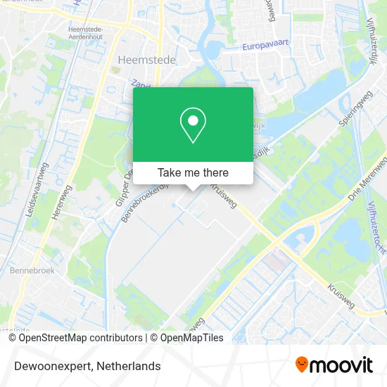 Dewoonexpert map