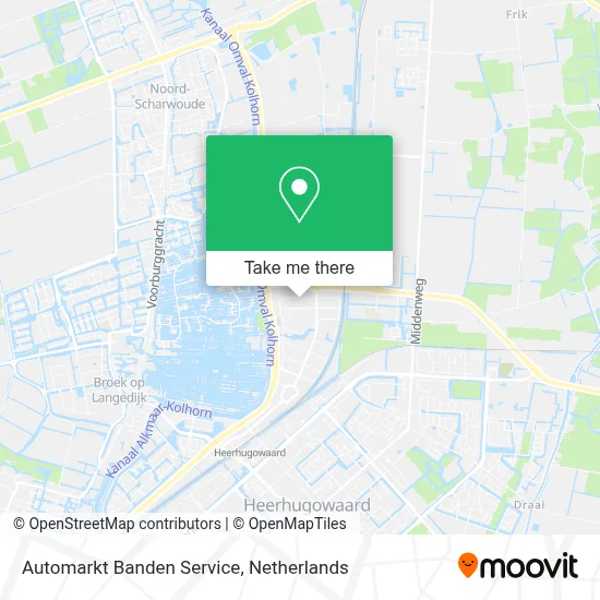 Automarkt Banden Service Karte