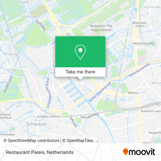 Restaurant Paleis map