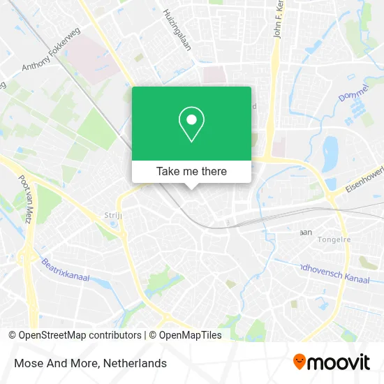 Mose And More map