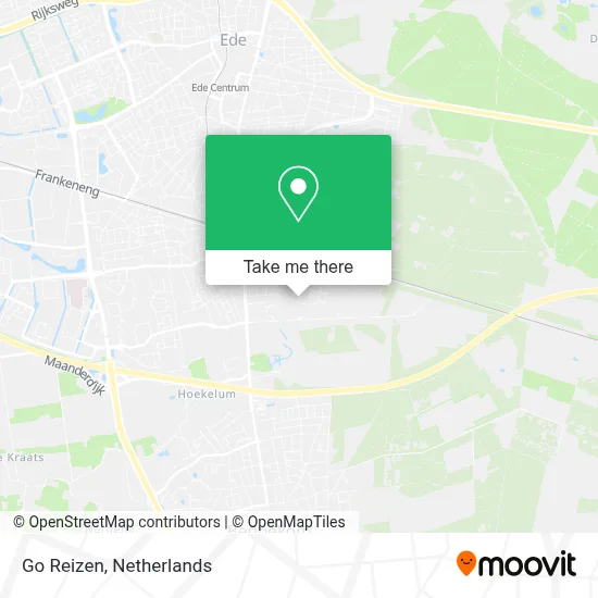 Go Reizen map