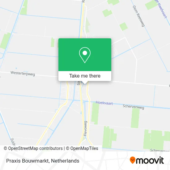 Praxis Bouwmarkt map