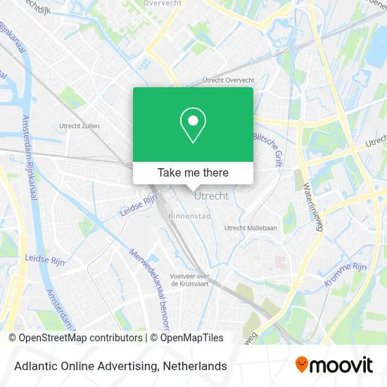 Adlantic Online Advertising map