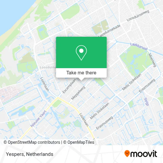 Yespers map