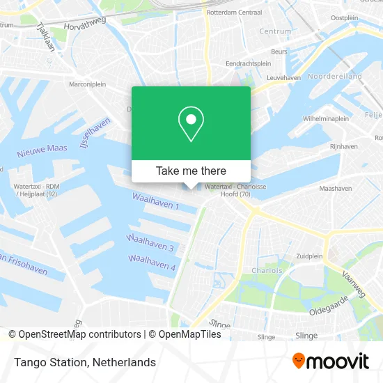Tango Station map