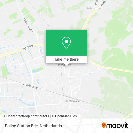 Police Station Ede map