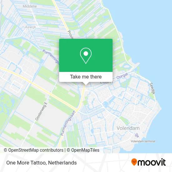 One More Tattoo map
