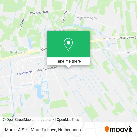 More - A Size More To Love map