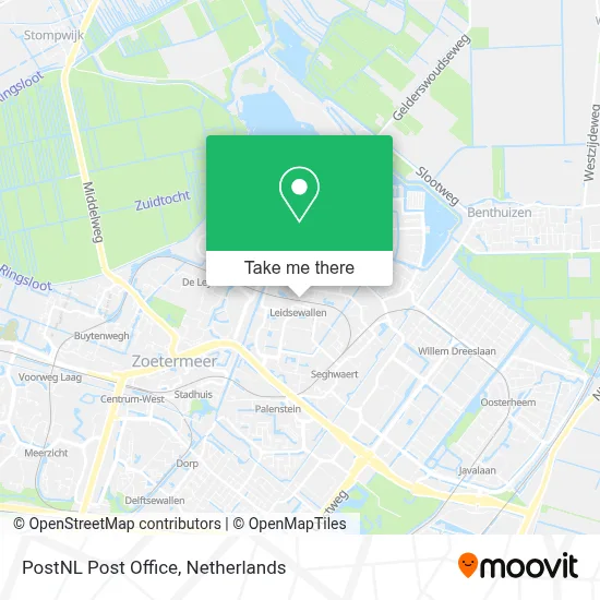 Postnl Postkantoor map