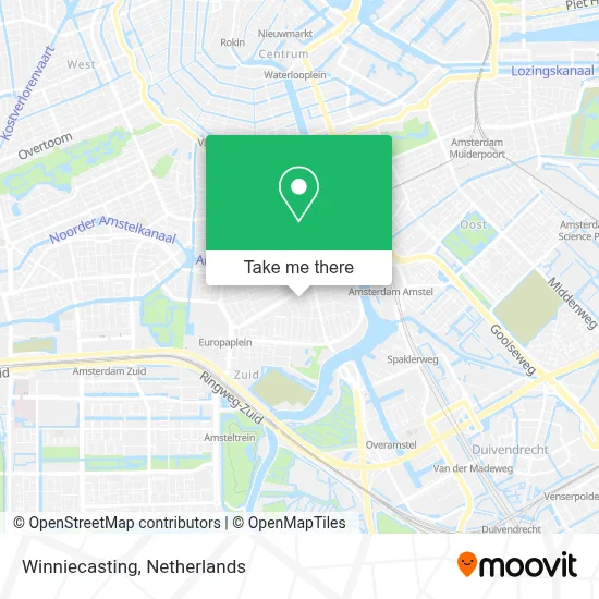 Winniecasting map